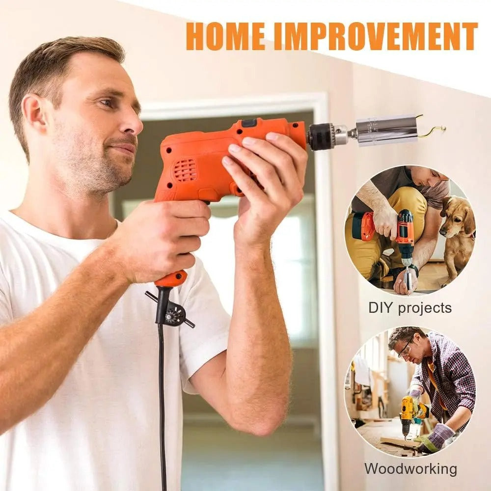 Universal Socket Tools Gifts for Men - Christmas Stocking Stuffers for Men Cool Stuff Ideas Gadgets Birthday Gifts for Him Dad Husband Women Grip Socket Set with Power Drill Adapter (7‑19mm)