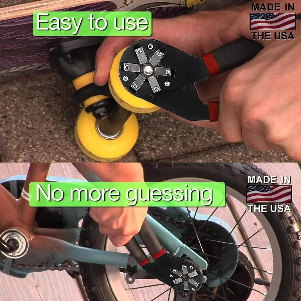 Bionic Self-Adjusting Wrench, Adjustable Wrench, 14-in-1 Multifunctional Universal Wrench with Anti-Slip Handle, High-Torque Portable Tool for Car & Bicycle Repair #GLOBAL PICKS