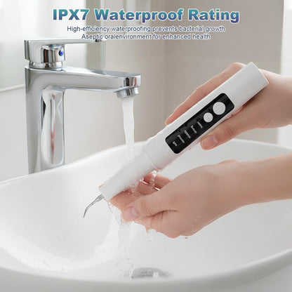 Ultrasonic Dental Plaque Remover for Humans & Pets - Professional Teeth Cleaning Kit for Tartar & Stain Removal, Safe & Gentle Electric Toothbrush for Cats, Dogs and People #SummerVibes