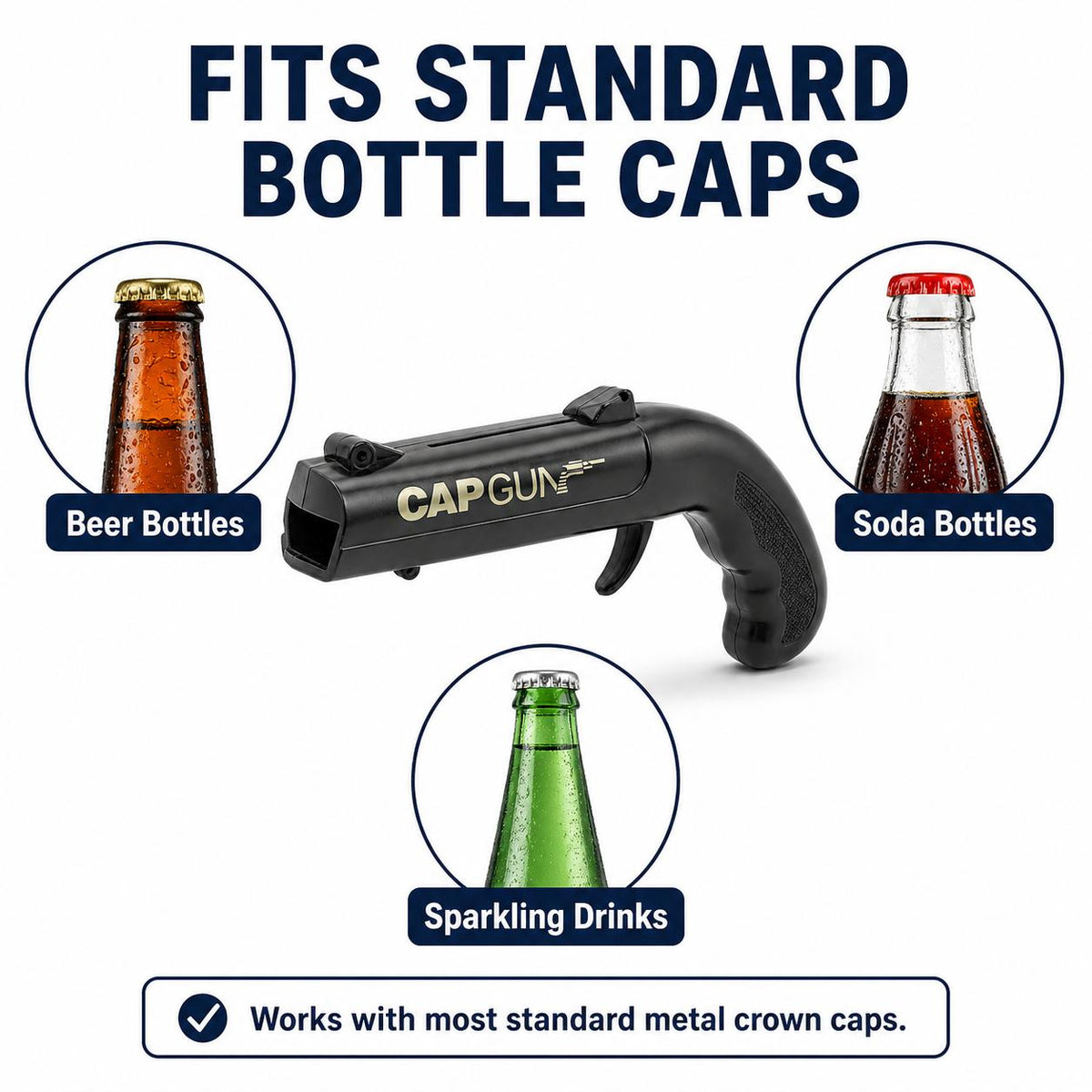 Creative Bottle Opener - 1 Count | Fun Design | Perfect for Family Gatherings, BBQs, and Outdoor Events