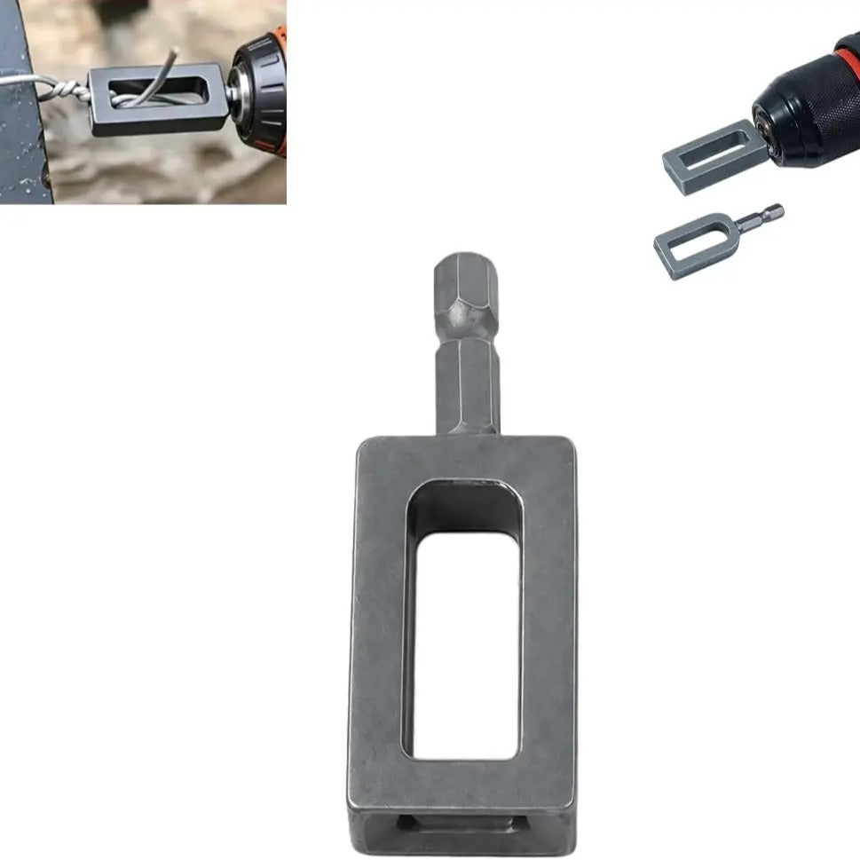 Heavy Duty Multifunctional Wire Twister-Knotter with Twist Sleeve, #9 & #11 Sizes, High-Hardness Steel Tool, Big-Diameter Fit, High Efficiency for General Bundling, Greenhouse Assembly