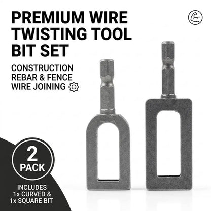 Heavy Duty Multifunctional Wire Twister-Knotter with Twist Sleeve, #9 & #11 Sizes, High-Hardness Steel Tool, Big-Diameter Fit, High Efficiency for General Bundling, Greenhouse Assembly
